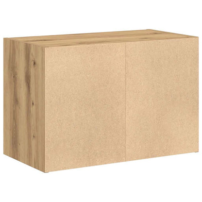 Armadio con 2 Cassetti Rovere Artigianale 60x31x40cm Truciolato