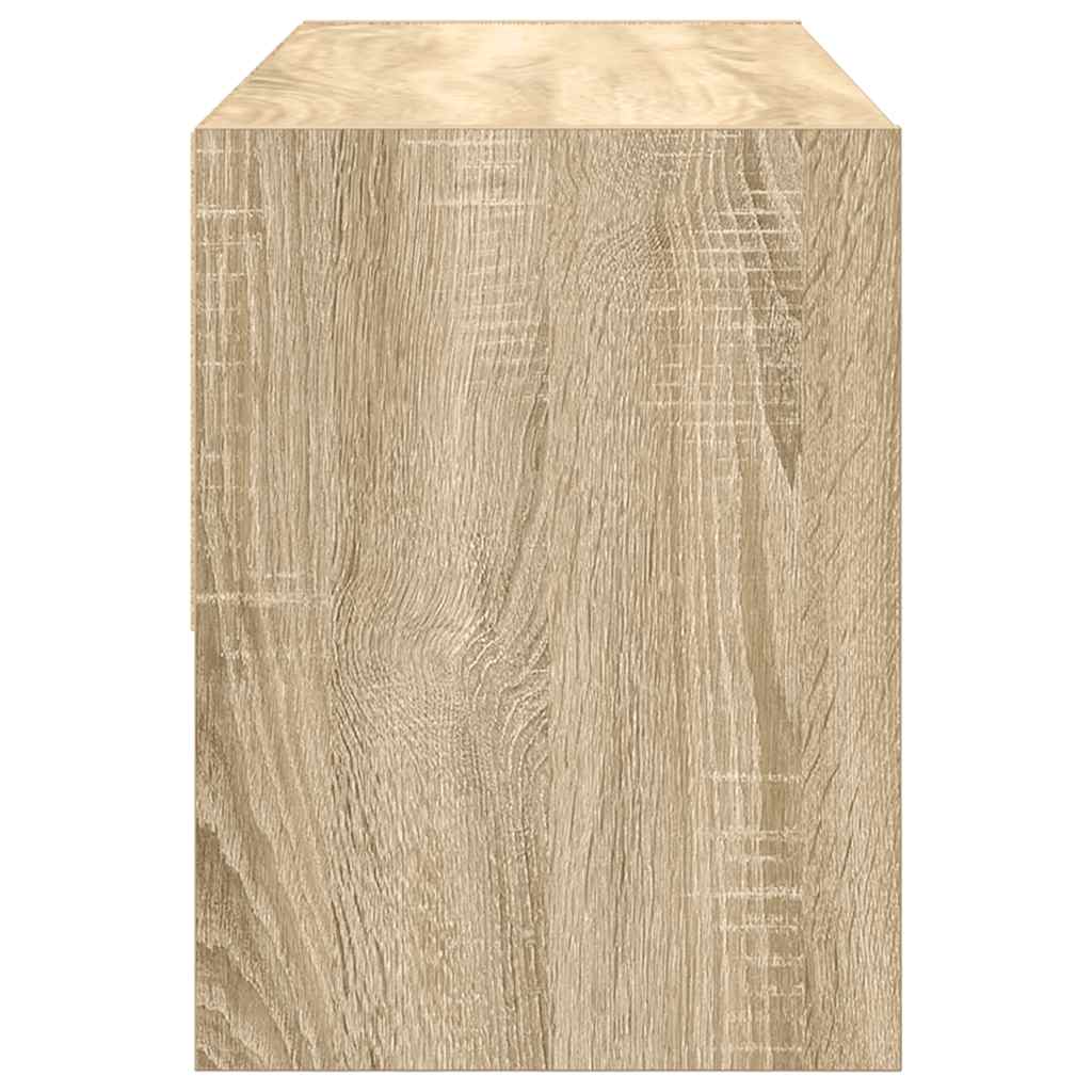 Scarpiera Impilabile Rovere Sonoma 89,5x30x40 cm | homemem39