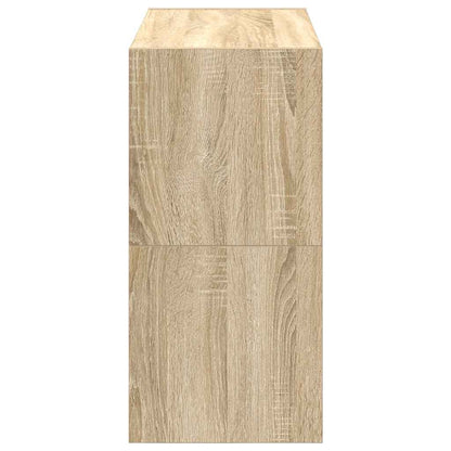 Scarpiere 2 pz Impilabili Rovere Sonoma 60x30x30,5 cm - homemem39