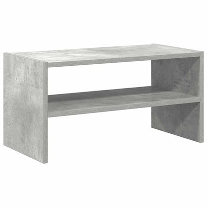 Scarpiera Impilabile Grigio Cemento 60x30x30,5 cm - homemem39