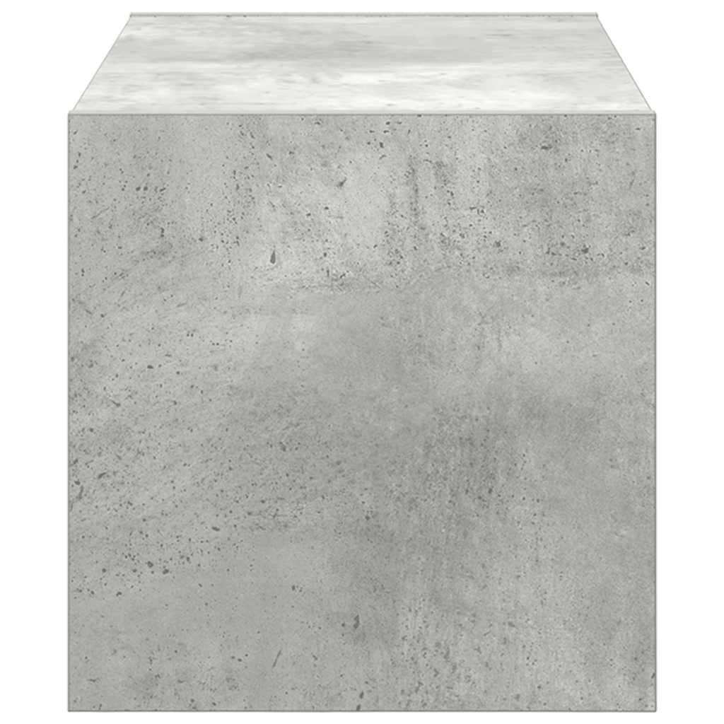 Scarpiera Impilabile Grigio Cemento 60x30x30,5 cm - homemem39