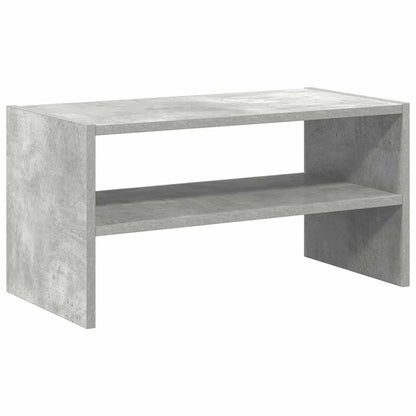 Scarpiera Impilabile Grigio Cemento 60x30x30,5 cm