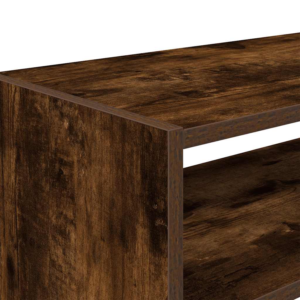 Scarpiere 2 pz Impilabili Rovere Fumo 60x30x30,5 cm - homemem39