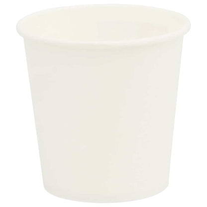 Bicchieri da Caffè in Carta 1000 pz 4oz 100ml Bianco | homemem39