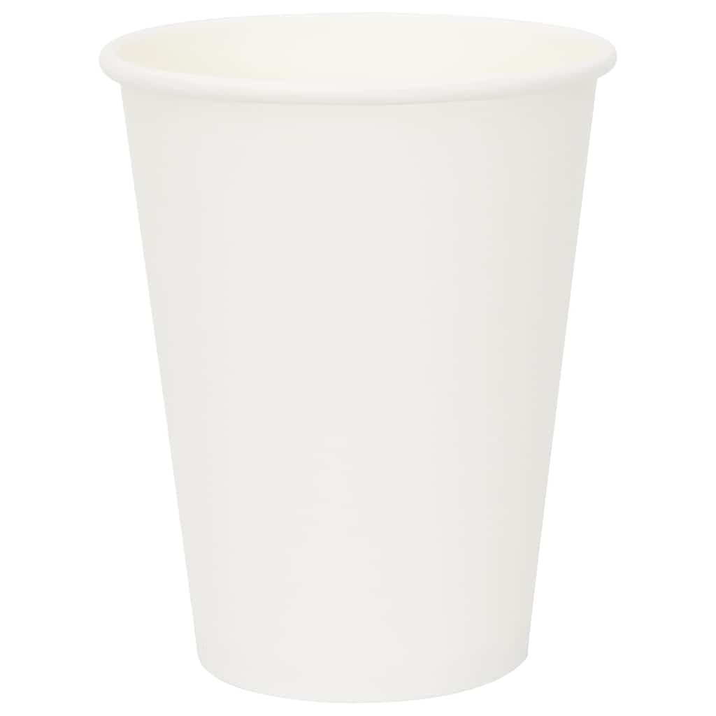 Bicchieri da Caffè in Carta 1000 pz 12oz 300ml Bianco | homemem39