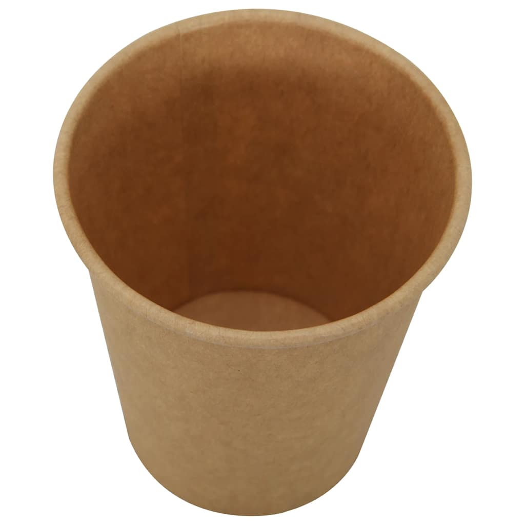 Bicchieri da Caffè in Carta 1000 pz 8oz 200ml Marrone | homemem39