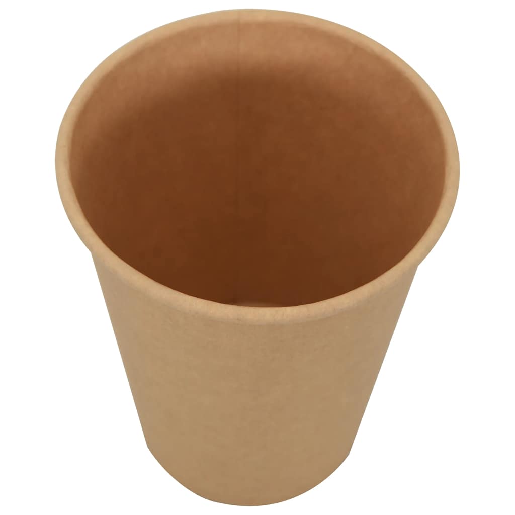 Bicchieri da Caffè in Carta 1000 pz 12oz 300ml Marrone | homemem39
