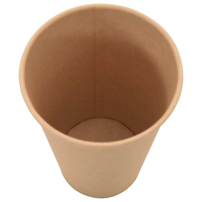 Bicchieri da Caffè in Carta 1000 pz 16oz 400ml Marrone | homemem39