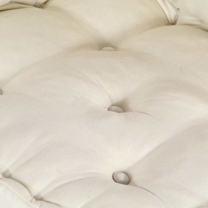Divano Componibile Crema 70x70x54 in Tessuto | homemem39