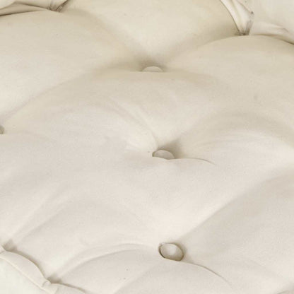 Divano Componibile Crema 70x70x54 in Tessuto | homemem39