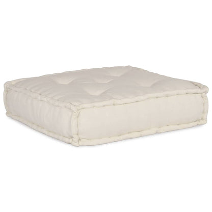 Divano Componibile Crema 70x70x36 in Tessuto | homemem39