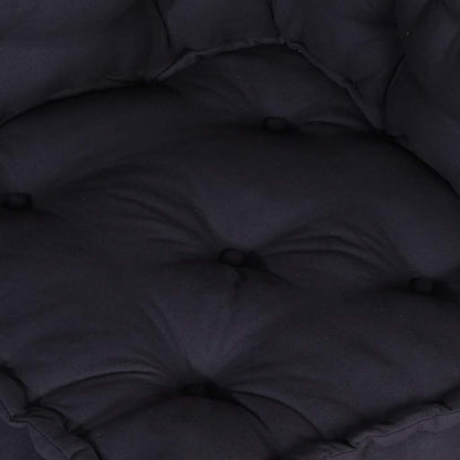 Divano Componibile Antracite 70x70x54 in Tessuto