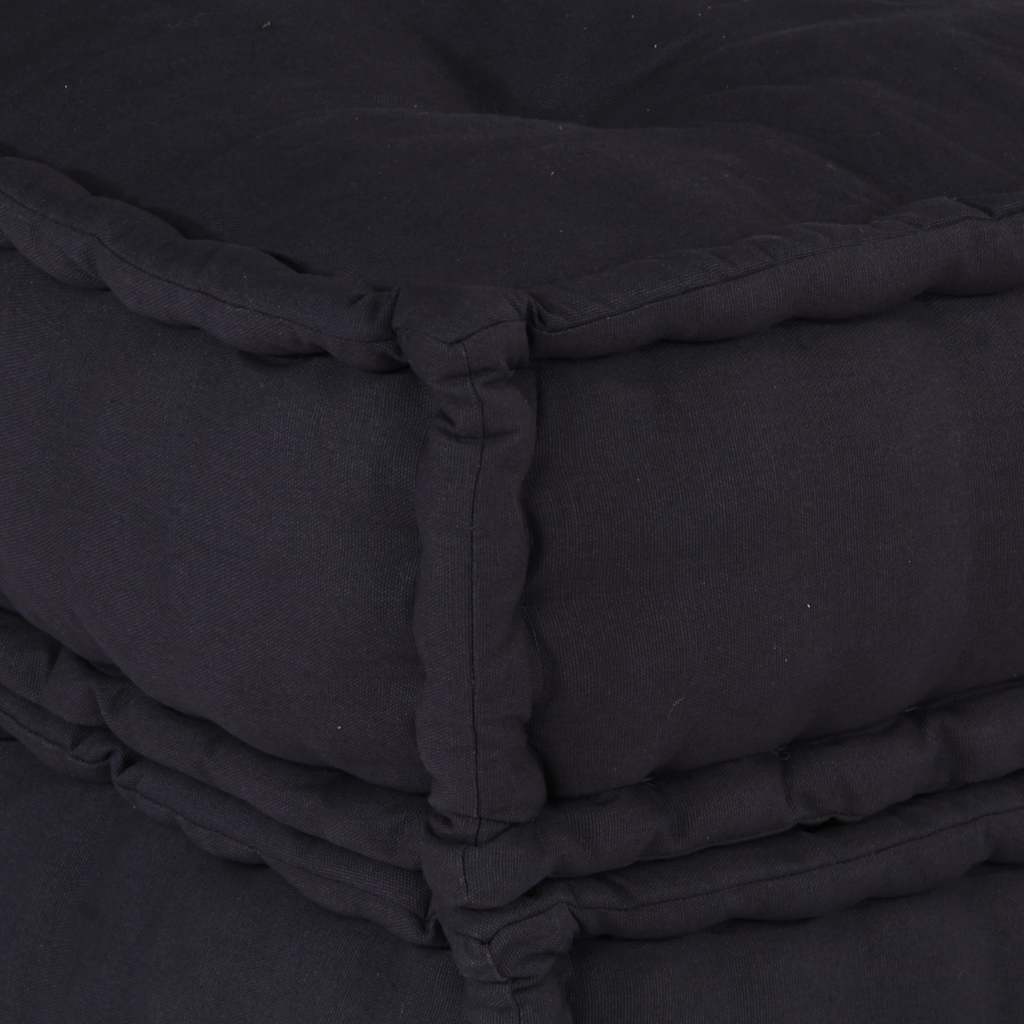 Divano Componibile Antracite 70x70x54 in Tessuto | homemem39