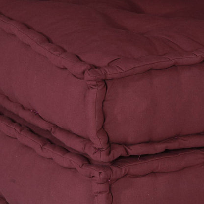 Divano Componibile Marrone Rossiccio 70x70x54 in Tessuto