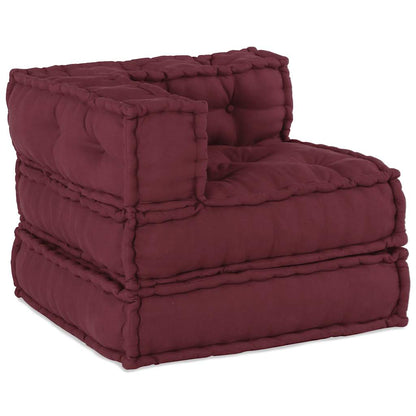 Divano Componibile Marrone Rossiccio 70x70x54 in Tessuto | homemem39