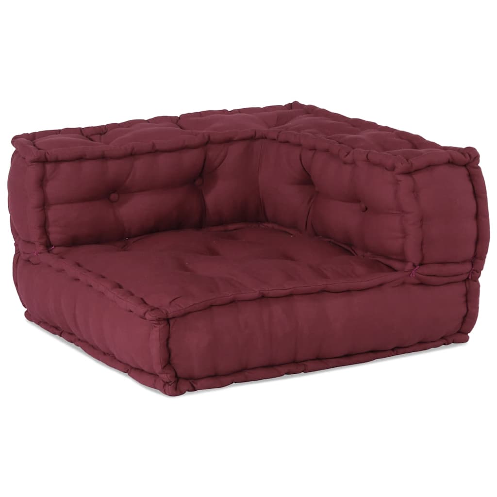 Divano Componibile Marrone Rossiccio 70x70x54 in Tessuto | homemem39