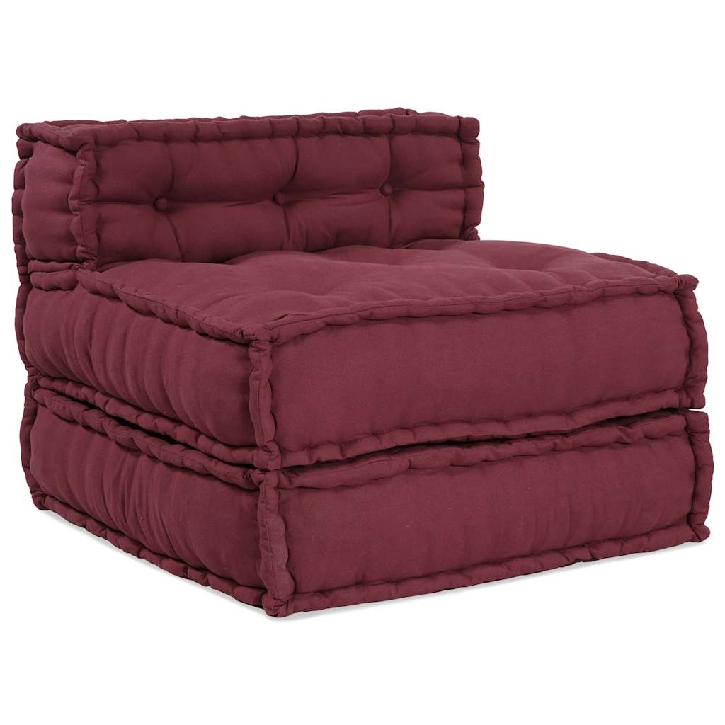 Divano Componibile Marrone Rossiccio 70x70x54 in Tessuto | homemem39