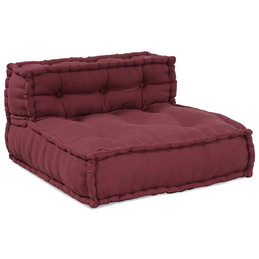 Divano Componibile Marrone Rossiccio 70x70x54 in Tessuto | homemem39