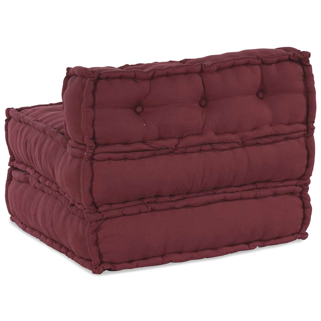 Divano Componibile Marrone Rossiccio 70x70x54 in Tessuto | homemem39
