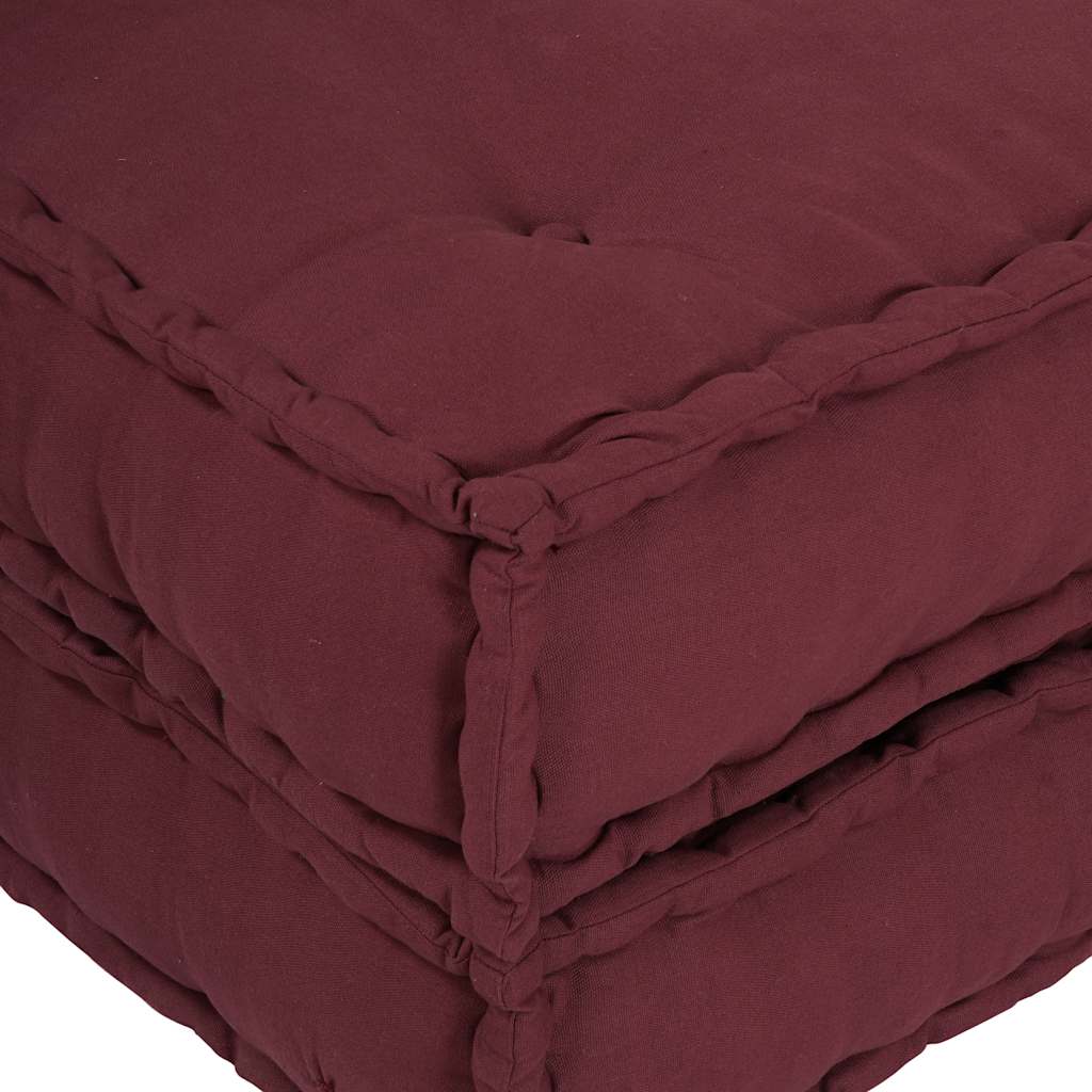 Divano Componibile Marrone Rossiccio 70x70x36 in Tessuto | homemem39