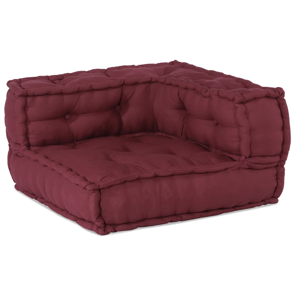 Divano Modulare a 2 Posti Marrone Rossiccio 140x70x36 in Tessuto | homemem39