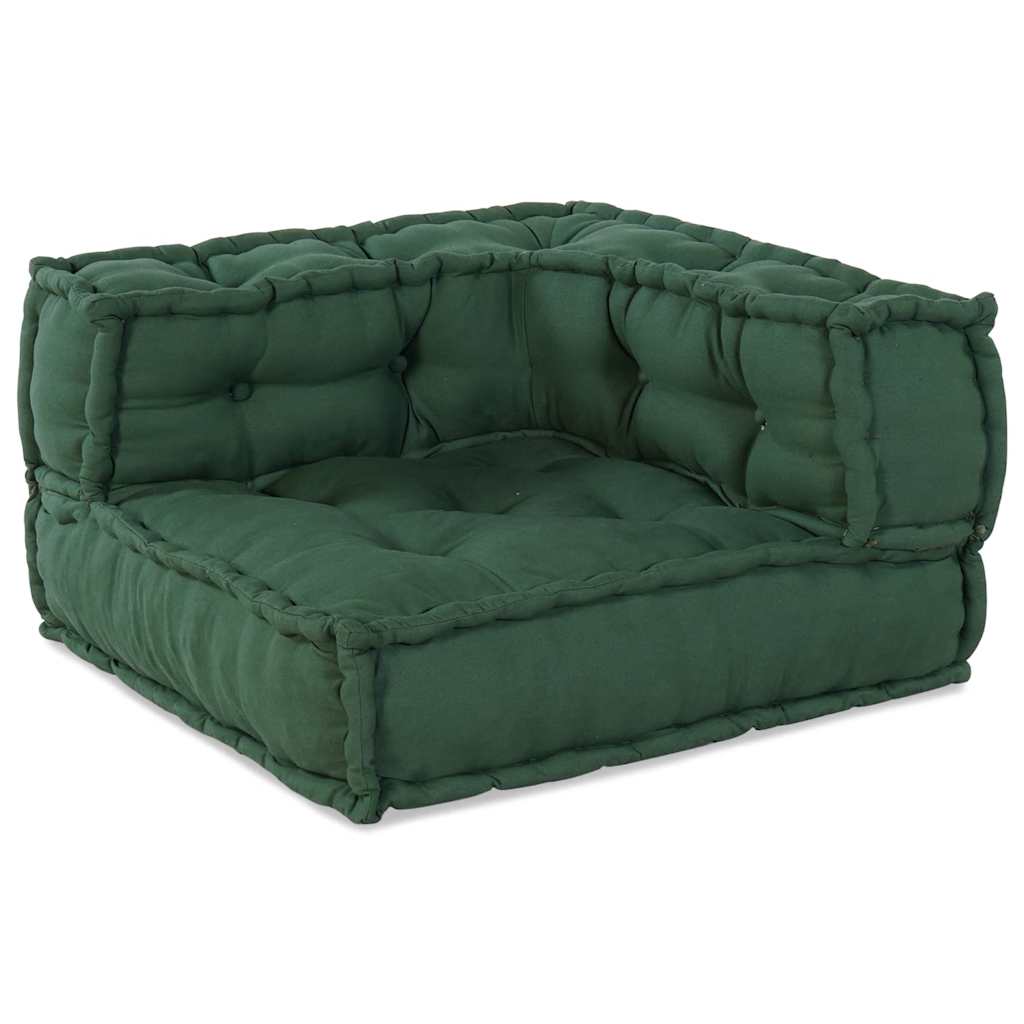 Divano Componibile Verde 70x70x54 in Tessuto | homemem39