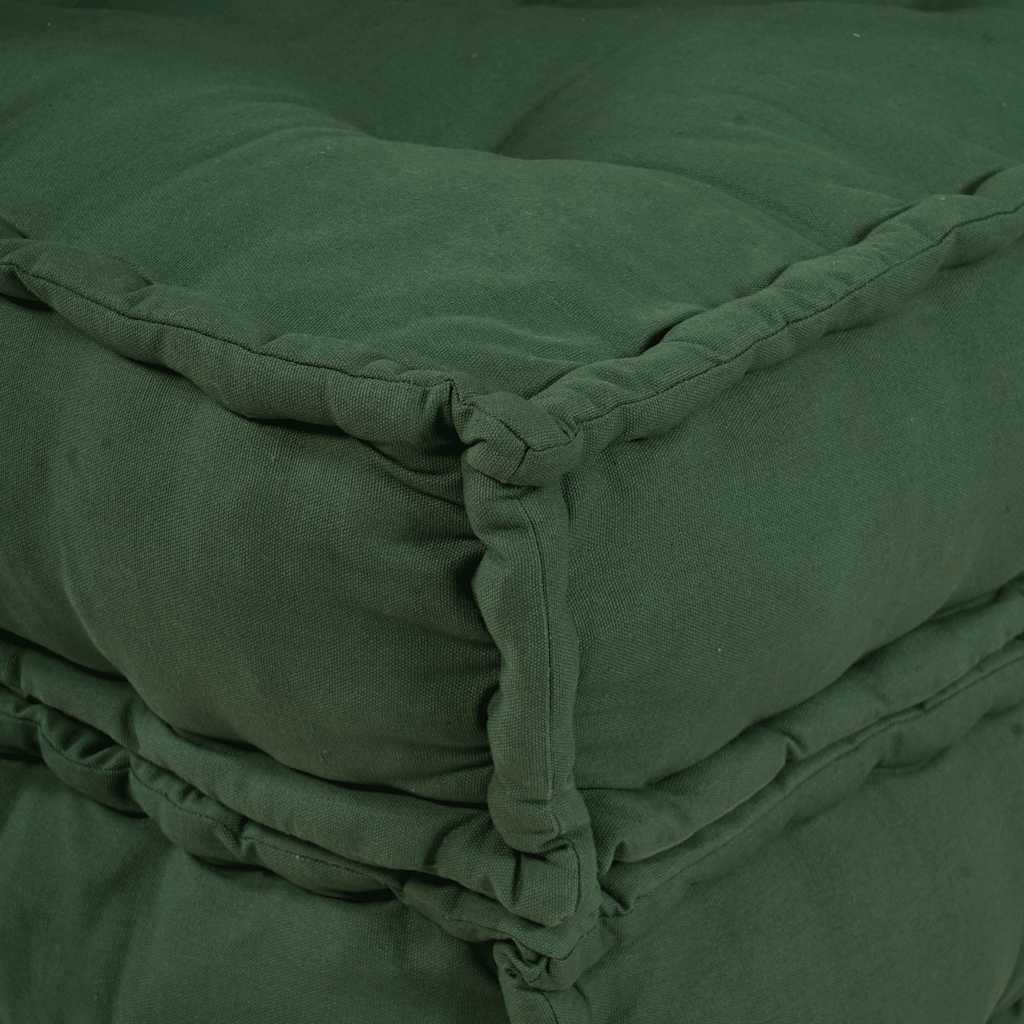 Divano Componibile Verde 70x70x54 in Tessuto | homemem39