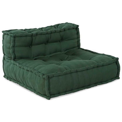 Divano Componibile Verde 70x70x54 in Tessuto | homemem39