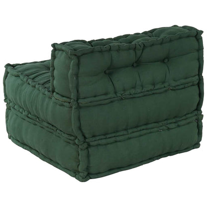 Divano Componibile Verde 70x70x54 in Tessuto | homemem39