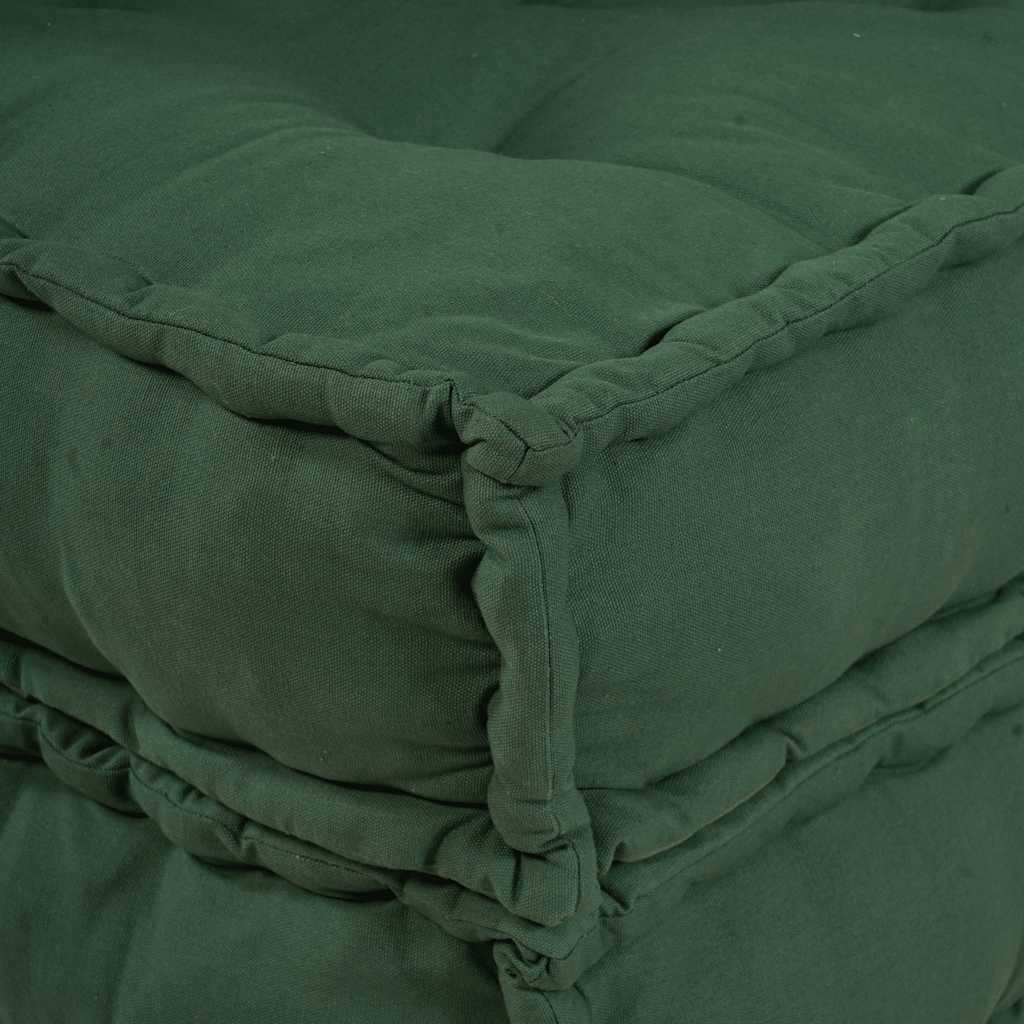 Divano Componibile Verde 70x70x54 in Tessuto | homemem39