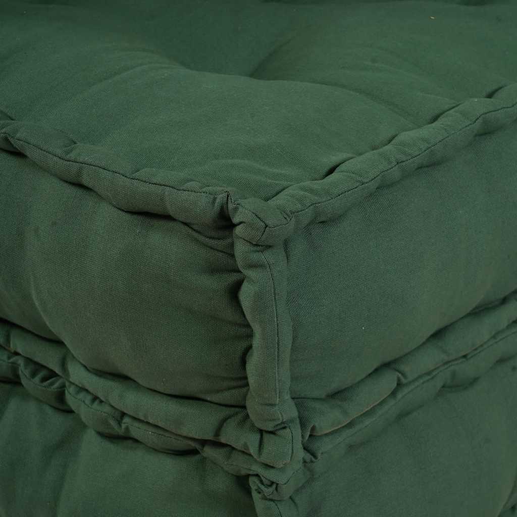 Divano Componibile Verde 70x70x36 in Tessuto | homemem39