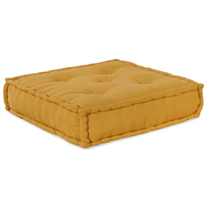 Divano Componibile Giallo 70x70x54 in Tessuto | homemem39