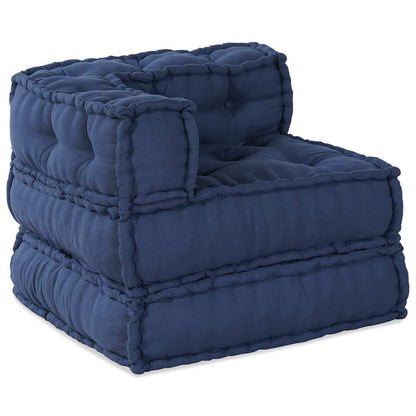 Unità di Divano Modulare Indaco 70 x 70 x 56 cm Tessuto | homemem39