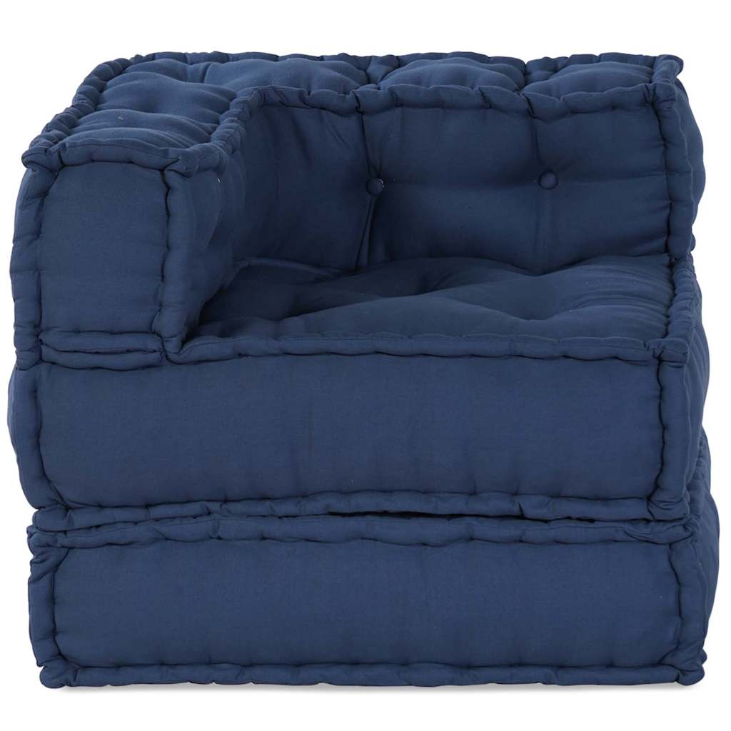 Unità di Divano Modulare Indaco 70 x 70 x 56 cm Tessuto | homemem39
