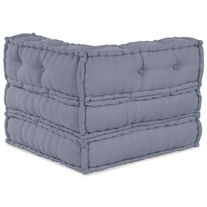 Unità di Divano Modulare Grigio 70 x 70 x 56 cm Tessuto | homemem39