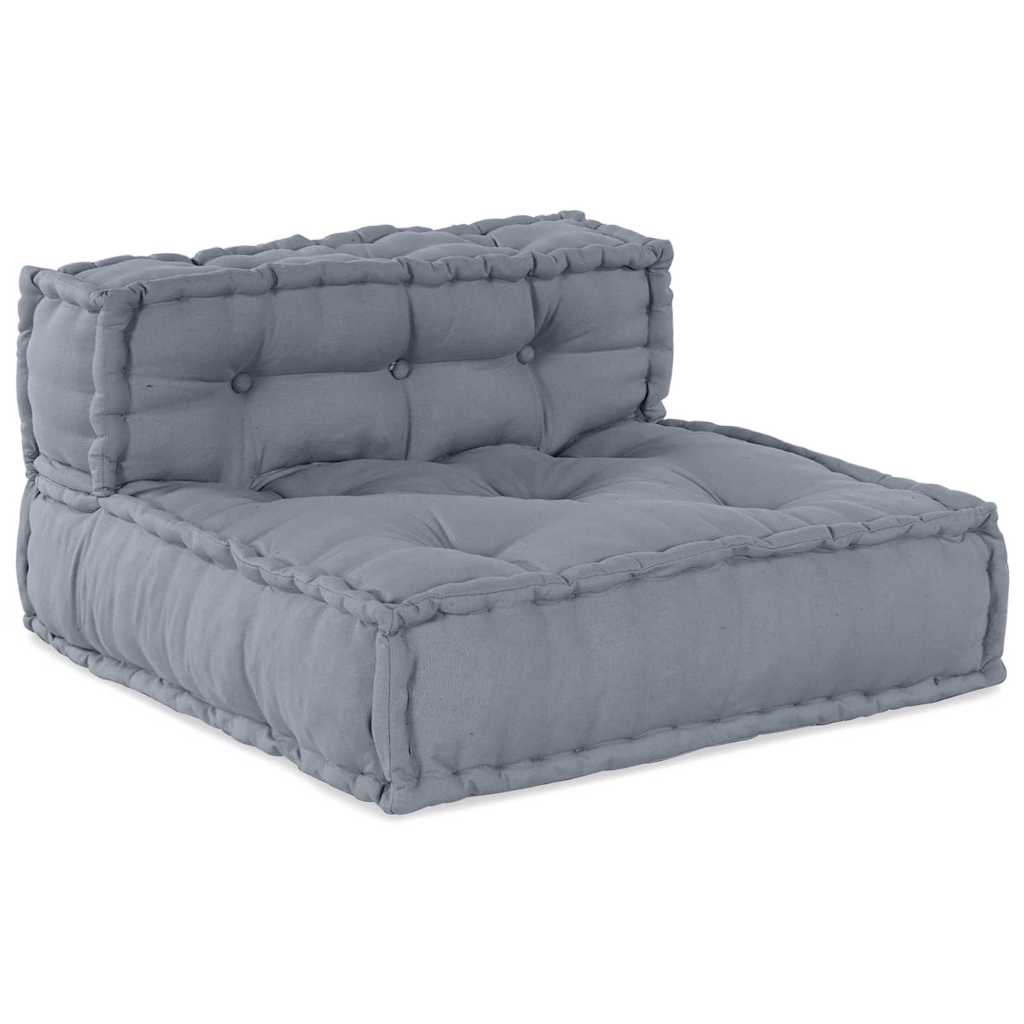 Unità di Divano Modulare Grigio 70 x 70 x 56 cm Tessuto | homemem39