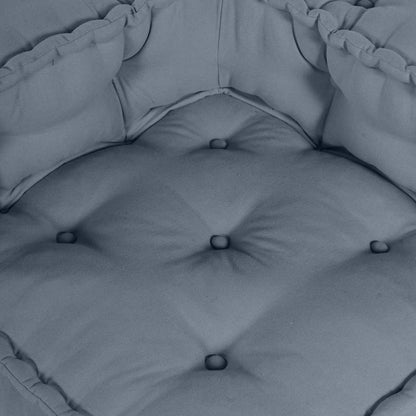 Unità di Divano Modulare 3 pcs Grigio 140 x 70 x 36 cm Tessuto | homemem39