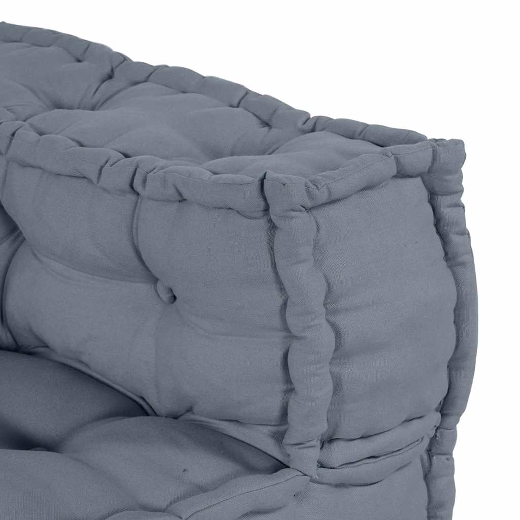 Unità di Divano Modulare 3 pcs Grigio 140 x 70 x 36 cm Tessuto | homemem39
