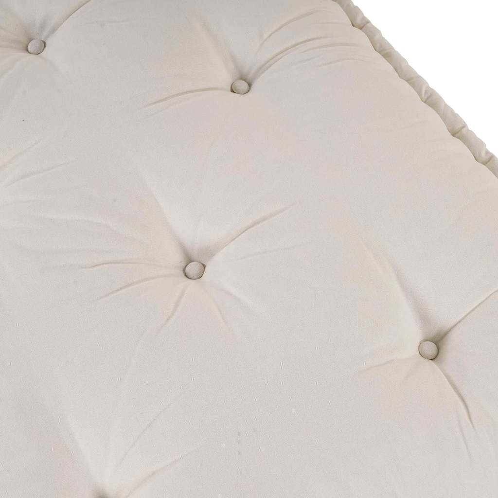 Cuscino per Divano Pallet Crema 120 x 80 x 12 cm Tessuto | homemem39
