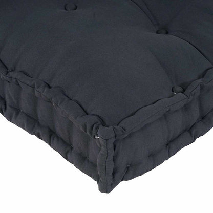 Cuscino per Divano Pallet 3 pcs Antracite 120 x 80 x 38 cm | homemem39