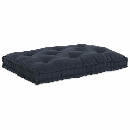 Cuscino per Divano Pallet Antracite 120 x 80 x 12 cm Tessuto | homemem39