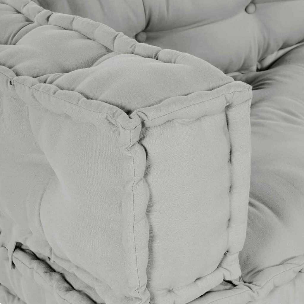 Cuscino per Divano Pallet Grigio Tessuto