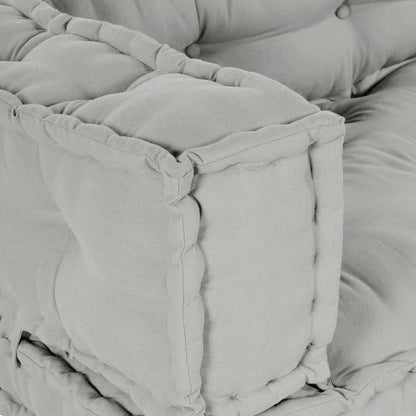 Cuscino per Divano Pallet Grigio Tessuto