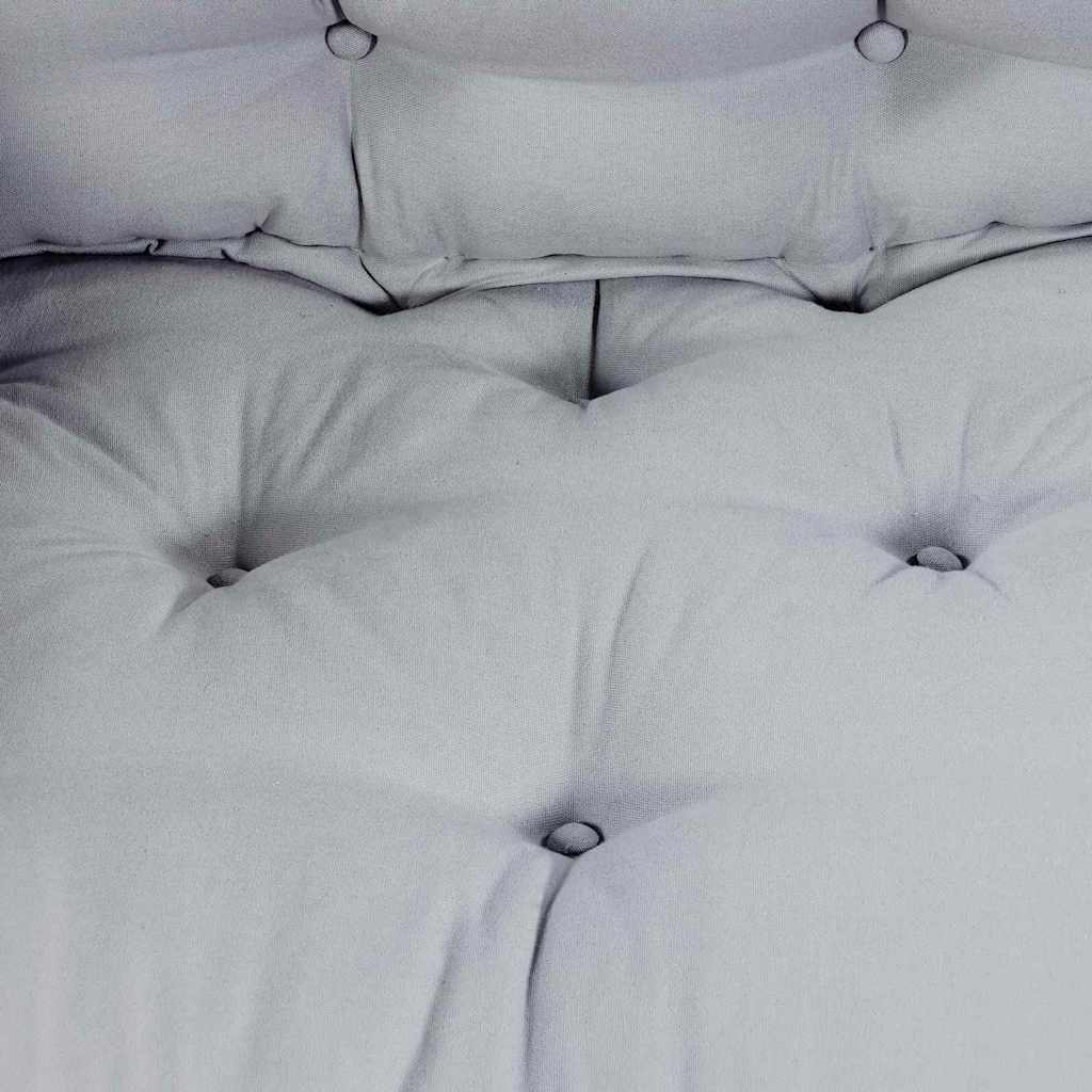 Cuscino per Divano Pallet Grigio Tessuto