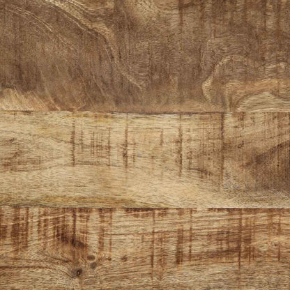 Tavolino da Salotto 50x50x38 cm Legno Massello di Mango Grezzo | homemem39