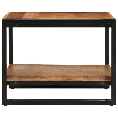 Tavolino da Salotto 70x50x38 cm Legno Massello di Acacia | homemem39