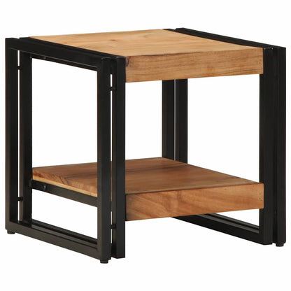 Tavolino da salotto 40 x 40 x 38 cm Legno di Acacia Massello | homemem39