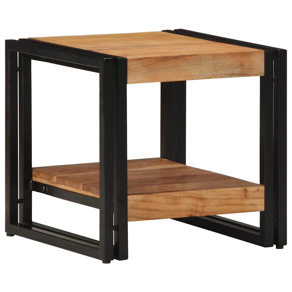 Tavolino da salotto 40 x 40 x 38 cm Legno di Acacia Massello | homemem39