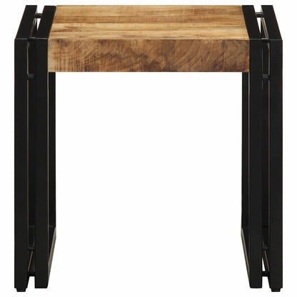 Tavolino da salotto 40 x 40 x 38 cm Legno di mango massello | homemem39