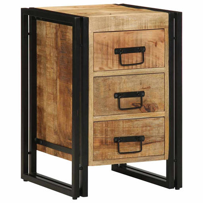 Armadio da Notte 40 x 35 x 50 cm legno massello di mango